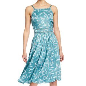 Club Monaco Josefienahh silk dress in Jade